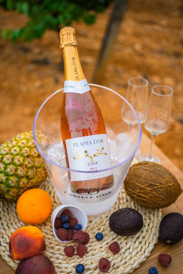 Flama d'Or Cava Brut Rosé - Image 3